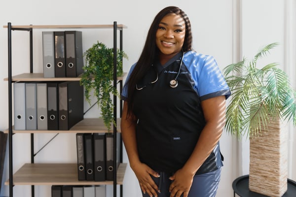Medical Assistant student smiling at camera